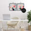 Ensemble de 2 giclées encadrées floral Flare of Emotion, design par Mona Grace-1219720229-1219720231