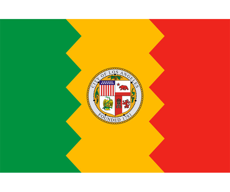 Los Angeles, Californie, H 16 po x l 24 po