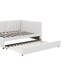 Lit de jour double avec lit gigogne-163171437
