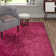 Shine Handwoven Berry Red Rug