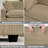 Helmich Modern Corduroy Comfort Modular Combo Cloud Sofa.-824996139