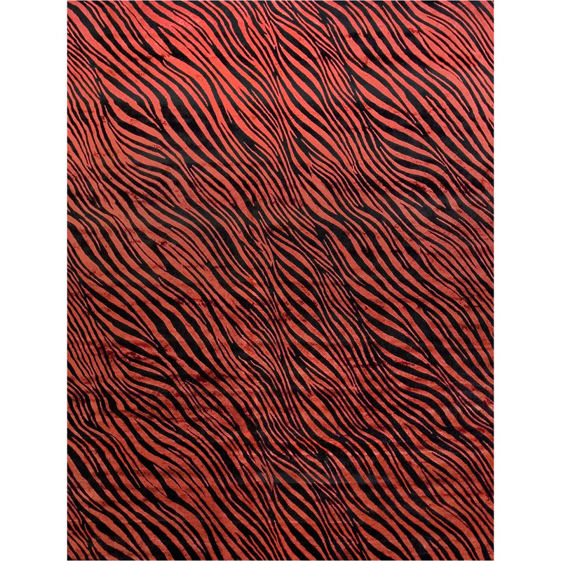 Wool Abstract Area Rug