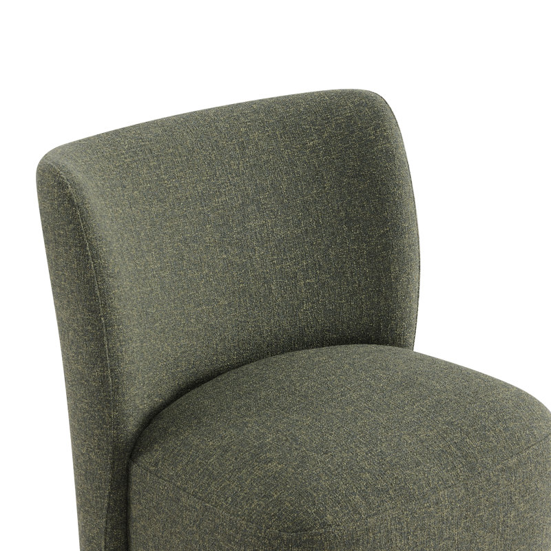 Chaise rembourrée Madie, Chanvre