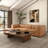 5-Piece Top-Grain Leather Modular Sectional with Ottoman-534108887-492058564