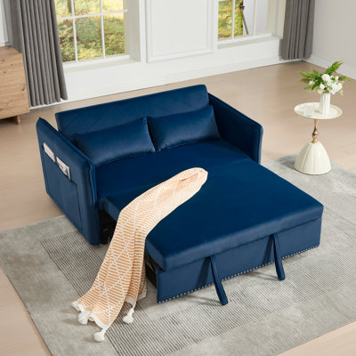 3 In 1 Convertible Sleeper Futon Sofa Bed,