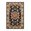Machine Washable Art Deco Brown Area Rug