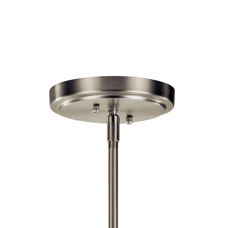 Lustre sphérique 8 lumières Spoutnik, Nickel brossé