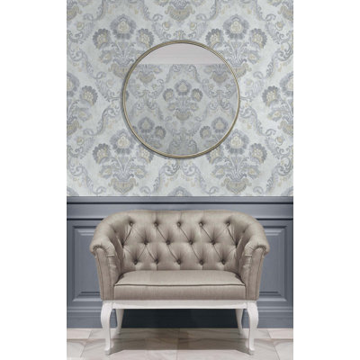Rouleau de papier peint L 33 pi x l 20,5 po Hartlyn