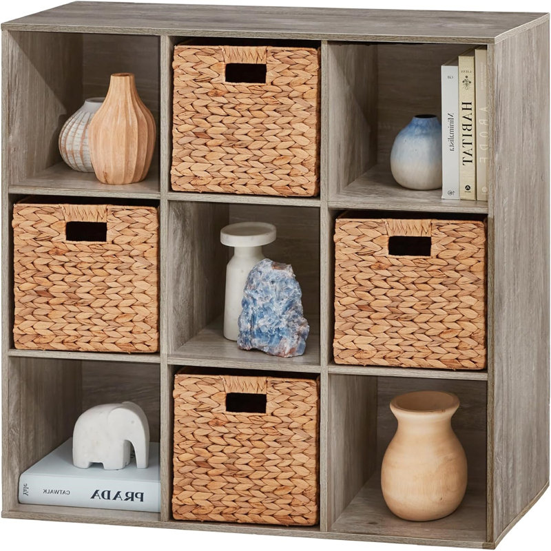 Bibliothèque à cubes H 36 "x l 36" Naleli, Grège
