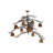 Lazarus 12 - Light Dimmable Tiered Chandelier