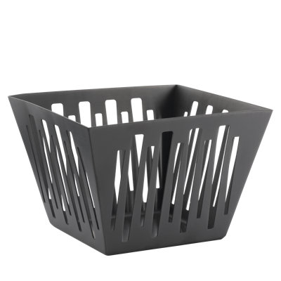 Square Flared Stainless Steel Basket