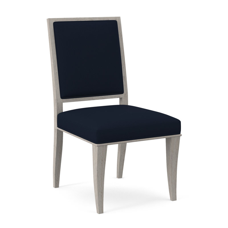 Chaise d'appoint en tissu Princeton, Bisque, Ébène Margaret