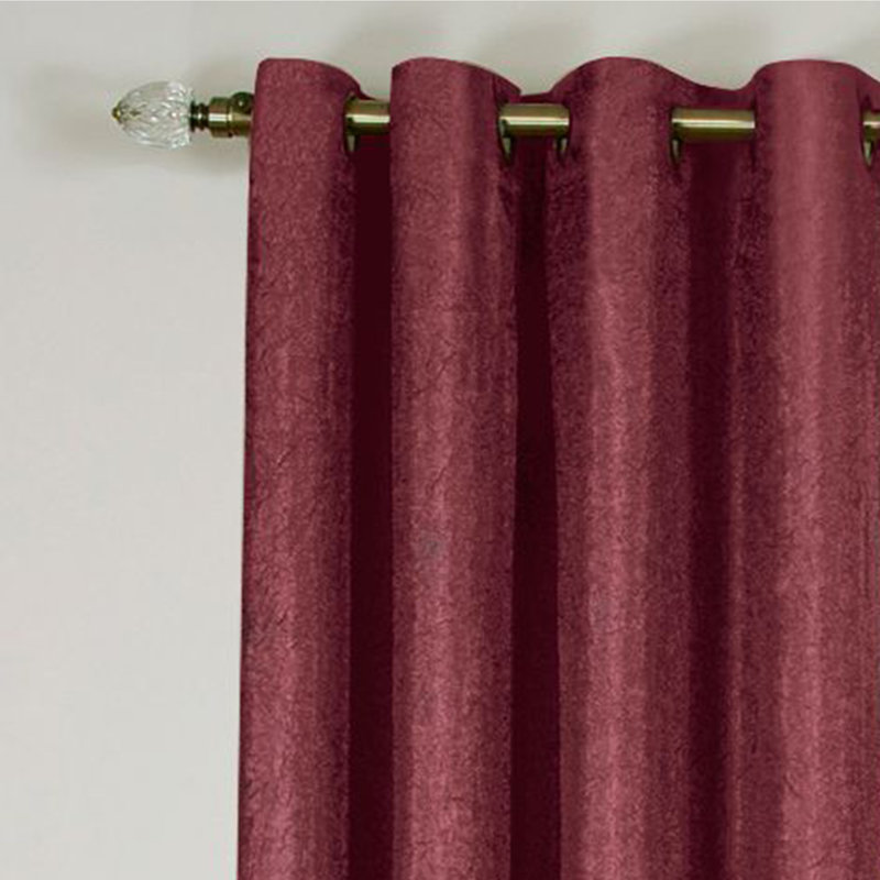 Taylor Blackout Curtain Single Panel, 50" W x 84" L