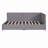 Upholstered Daybed with 2 Storage Drawers Twin Size Sofa Bed Frame No Box Spring Needed, Linen Fabric-1444304690