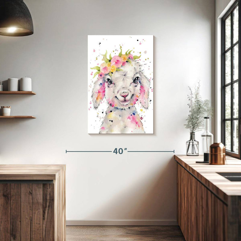Brampt Little Lamb, 36" H x 24" W