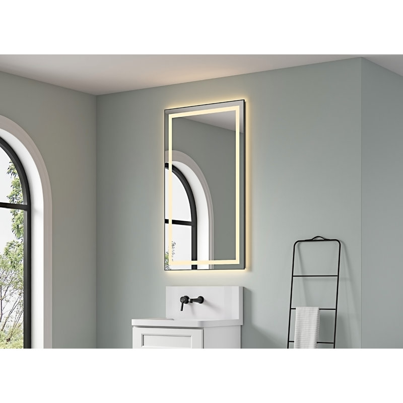 Bathroom Led Mirror Is Multi-Functional And Smart Touch Button.