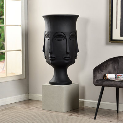 Hester Polyresin Floor Vase