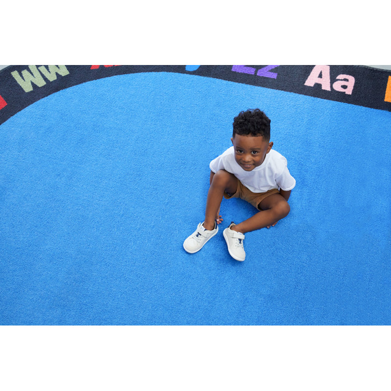 Apprendre mon alphabet, Ovale 7 pi 6 po x 12 pi