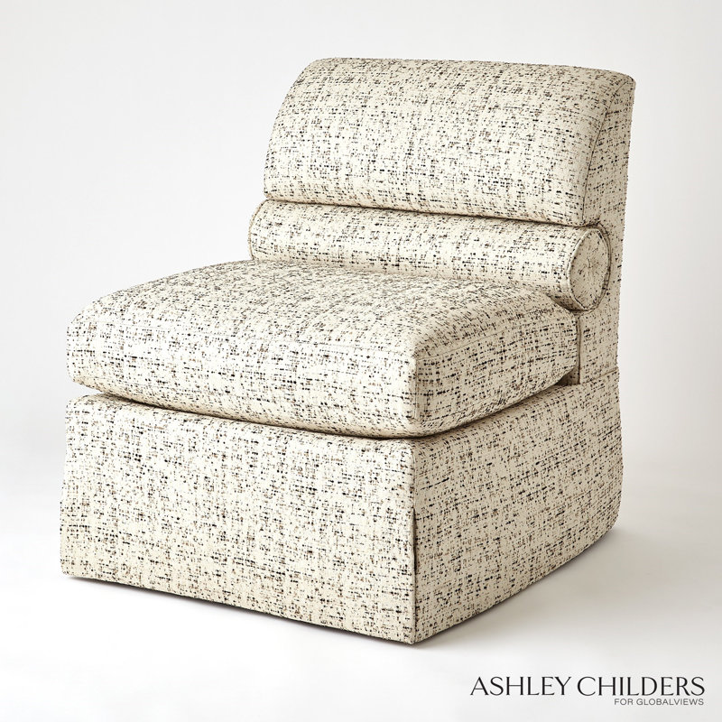 Bolster Slipper Chair-Truce-Kona