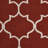 Red Polypropylene Weaving Area Rug, 3'3" X 5', Rectangular Shape Rectangular, Woven
