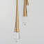 Luminaire suspendu grappe 16 lumières DEL-98158546