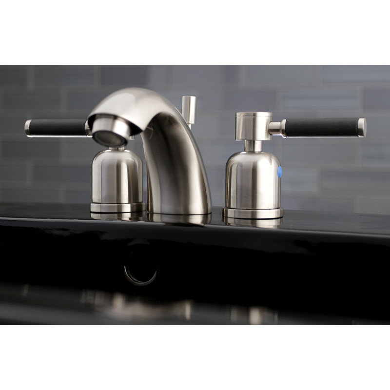 Robinet de salle de bain Kingston, Nickel brossé
