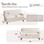 Causeuse en tissu Mutya-1001763011