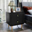 Table de chevet moderne l 19,6 po (ensemble de 2)-723445153-697422398
