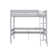 Everiz Twin Solid Wood Loft Bed with Built-in-Desk by Isabelle & Max™