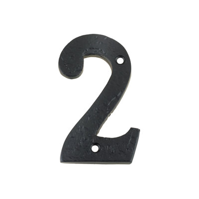 10cm H Metal House Number