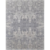 Eastfield Abstract Area Rug in Gray