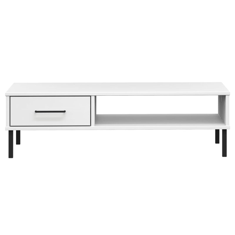 Kintuillang Coffee Table with Storage, White