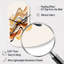 «Burnt Orange Waves Abstract I - Minimalisme», horloges asymétriques en métal, horloge murale cylindrique-105422050