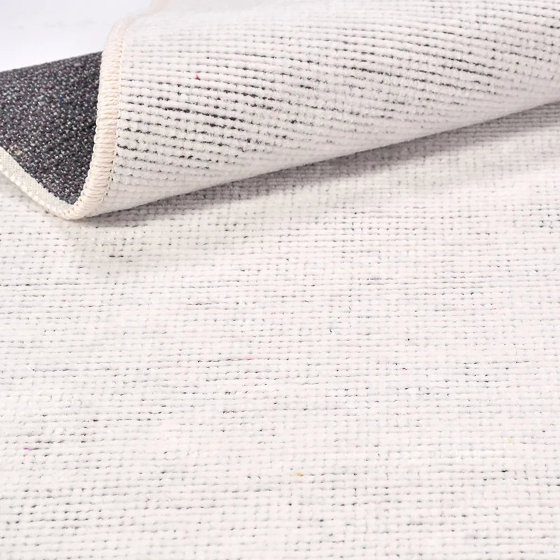 Tapis moderne en polyester antidérapant Javin facile à nettoyer, 5 pi x 7,5 pi