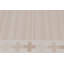 Rug & Kilim’S Contemporary Dhurrie Rug In Cream And Beige Pinstripes