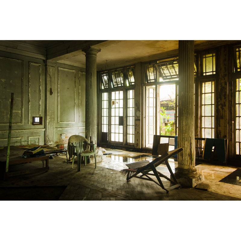 Mansion by Em Campos - Wrapped Canvas Print, 30cm H x 46cm W