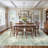 9x12 Area Rug for Living Room- Modern Abstract Machine Washable Rug Large Area Rug Indoor Stain Resistant Carpet for Bedroom Non-Slip Low Pile Soft Room Decor 9X12 Sage Green