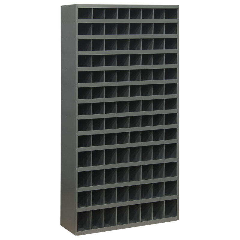 Steel Single Storage Cabinet ( 64.5'' H x 33.75'' W x 12'' D)