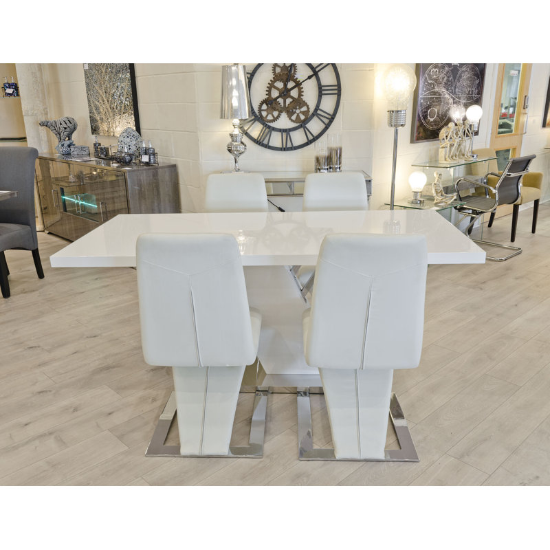 Isabell Dining Set, Cream