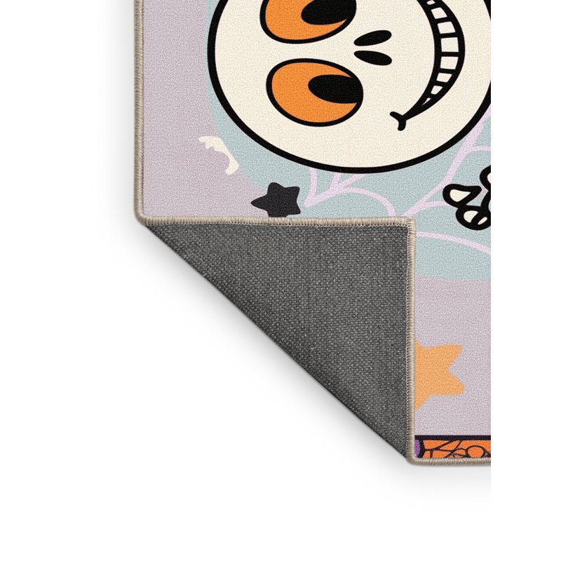 Tapis de vacances d'Halloween The Holiday Aisle®, Rectangulaire 2 pi x 3 pi