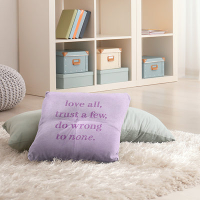 Do No Wrong Indoor/Outdoor Throw Pillow