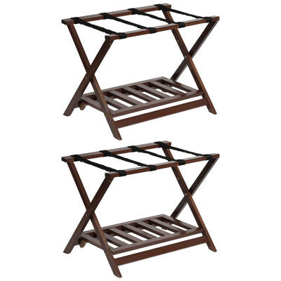 Porte-bagages pliable en bois