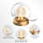 CORE 6.4"H Gold LED Moden Table Lamp  with 4 Levels Touch Dimmable with Memory