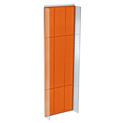 13.5"W x 44"H Pegboard Powerwing Display