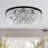 Lambrook 24" Crystal Flush Mount Dimmable Lighting