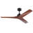 52"  Lowe Profile Black Ceiling Fan without Light