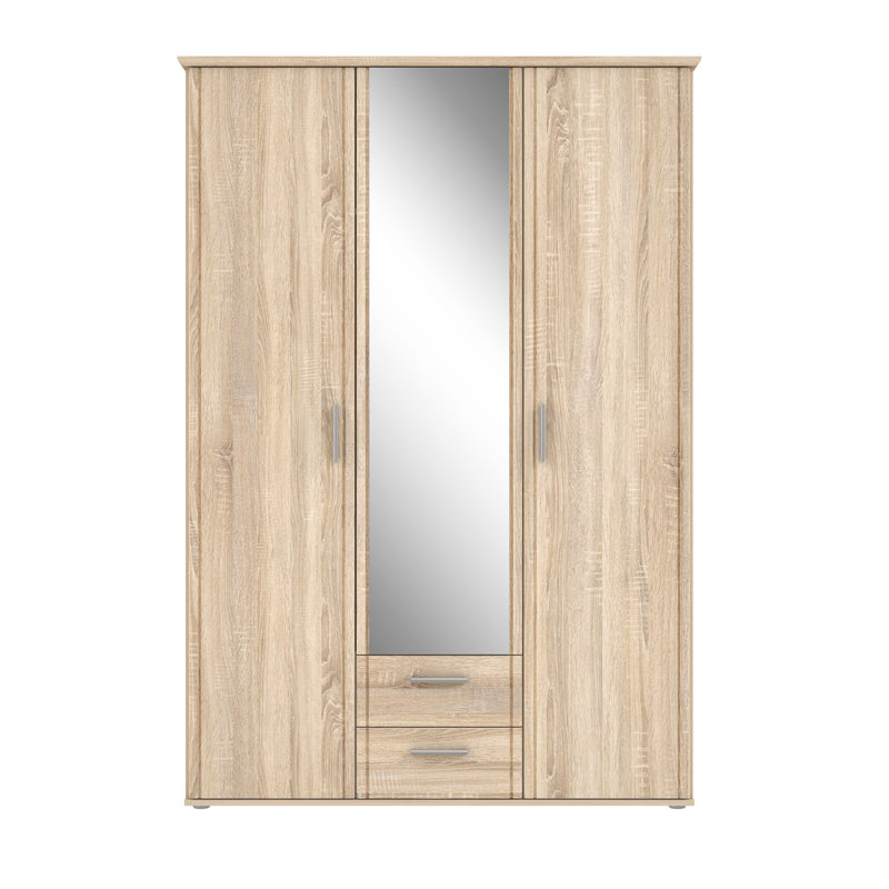 Raphel 3 Door Manufactured Wood Wardrobe