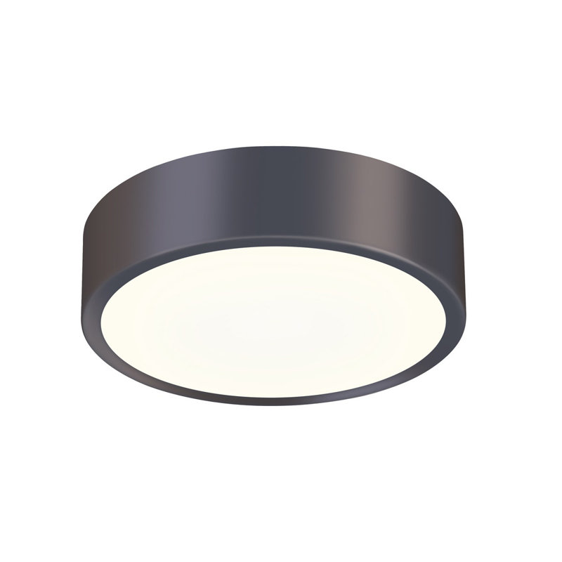 Pi LED Flush Mount, Black Bronze, 2" H x 16" W x 16" D, 3000K