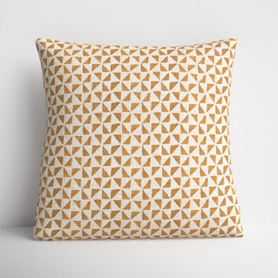 Zetta Geometric Cotton Throw Pillow