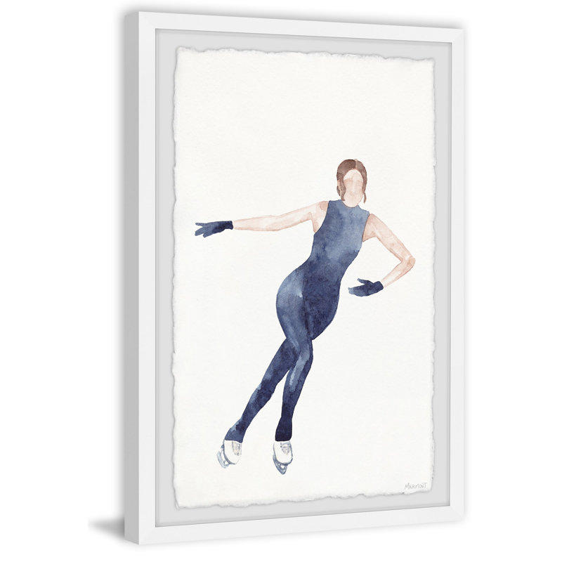 Impression encadrée Burbury Glide Away, H 45 po x l 30 po x P 1,5 po